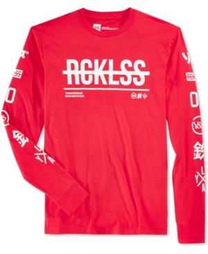 Young & Reckless Men's Long-sleeve Graphic-print T-shirt