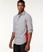 Sean John Gingham Contrast-side Shirt