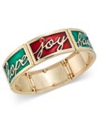 Charter Club Gold-tone Holiday Inspiration Bracelet, Only At Macy's