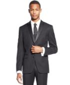 Bar Iii Slim-fit Black Peak Lapel Tuxedo Jacket
