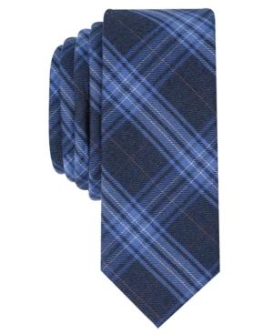 Original Penguin Men's Halbert Plaid Skinny Tie