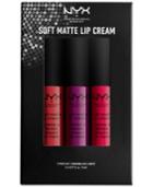Nyx Professional Makeup 3-pc. Soft Matte Lip Cream Set