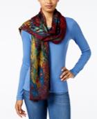 Inc International Concepts Peacock Pashmina Wrap, Only At Macy's