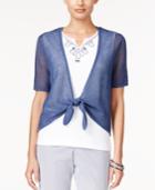 Alfred Dunner Layered-look Top