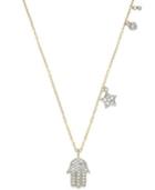 Yellora Diamond Necklace, Yellora Diamond Hamsa Drop Pendant (1/4 Ct. T.w.)