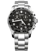 Victorinox Swiss Army Watch, Men's Chronograph Stainless Steel Bracelet 241494
