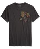 Guess Men's Badges Embroidered Patch T-shirt