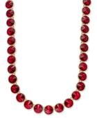 Charter Club Round Crystal Necklace, Created For Macy's