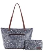 Sakroots Tote And Wallet Set