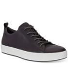 Ecco Men's Soft 8 Perforated Lace-up Sneakers Men's Shoes