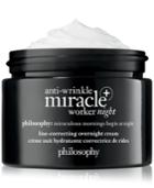 Philosophy Anti-wrinkle Miracle Worker+ Line-correcting Overnight Cream, 2-oz.