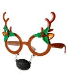 Whimsical Shop Reindeer-nose Novelty Glasses, Only At Macy's