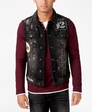 True Religion Men's Jimmy Denim Vest