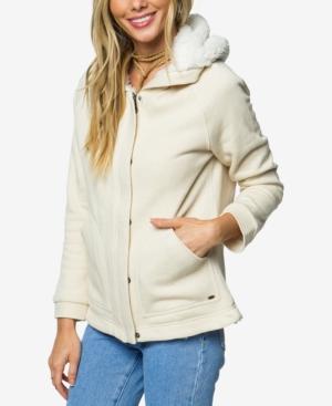O'neill Juniors' Lorimer Faux-fur-lined Hoodie