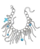 Thalia Sodi Two-tone Charm Bracelet, Created For Macy's