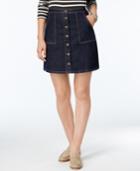 G.h. Bass & Co. Dark Indigo Wash Denim Skirt