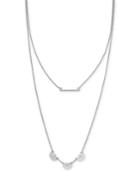 Bcbgeneration Silver-tone Two-layer Necklace