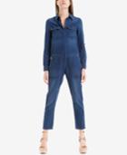 Max Studio London Cotton Denim Jumpsuit