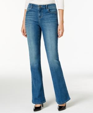 Style & Co. Slim-fit Bijou Wash Flare-leg Jeans, Only At Macy's