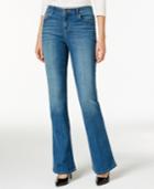 Style & Co. Slim-fit Bijou Wash Flare-leg Jeans, Only At Macy's