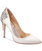 Badgley Mischka Gorgeous Pointed-toe Evening Pumps Women's Shoes