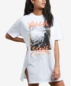 Volcom Juniors' Cotton Slash Town T-shirt Dress