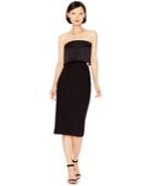 Rachel Rachel Roy Cropped Cutout Sheath Dress