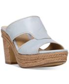 Naturalizer Evette Espadrille Slide Sandals Women's Shoes