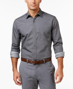 Tasso Elba Men's Big And Tall Print Shirt, Regular Fit