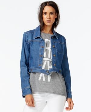 Rachel Rachel Roy Cropped Denim Jacket
