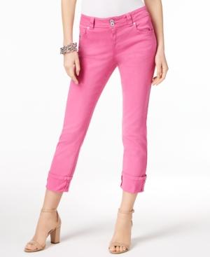 Inc International Concepts Cuffed Straight Jeans, Only At Macy's