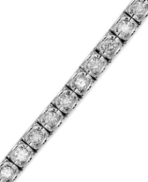 Diamond Bracelet (2-1/5 Ct. T.w.) In 14k White Gold