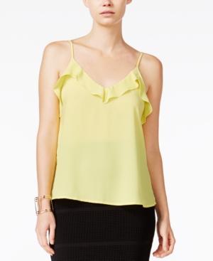 Bar Iii Ruffled Camisole, Only At Macy's