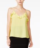 Bar Iii Ruffled Camisole, Only At Macy's