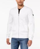 Guess Men's Textured Sweater-jacket
