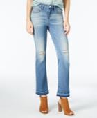 William Rast Cropped Chelsea Wash Flared Jeans