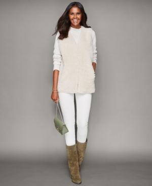 The Fur Vault Shearling Lamb Vest