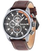 Timberland Men's Bartlett Brown Leather Strap Watch 44x49mm Tbl14816jlu02a