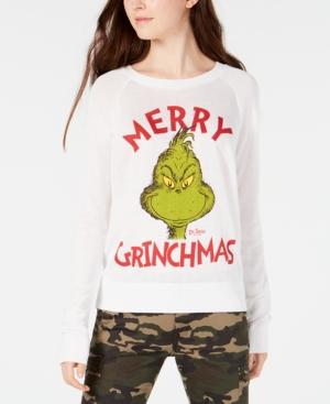 Love Tribe Juniors' Merry Grinchmas Sweatshirt