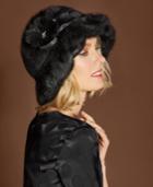 The Fur Vault Rosette Mink Hat