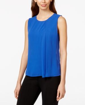 Calvin Klein Sleeveless Double-layer Shell