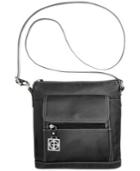 Giani Bernini Pebble Leather Vertical Crossbody