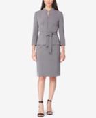 Tahari Asl Tie-waist Skirt Suit