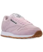 Reebok Men's Classic Leather Pastels Casual Sneakers From Finish Line
