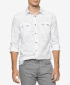 Calvin Klein Jeans Men's Retro Palm-print Shirt