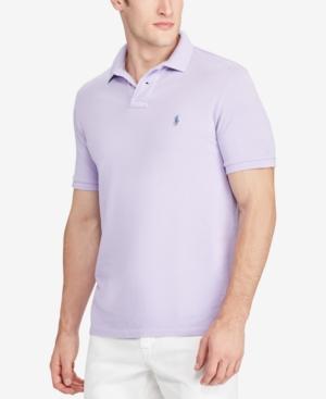 Polo Ralph Lauren Men's Custom Slim Fit Mesh Cotton Polo
