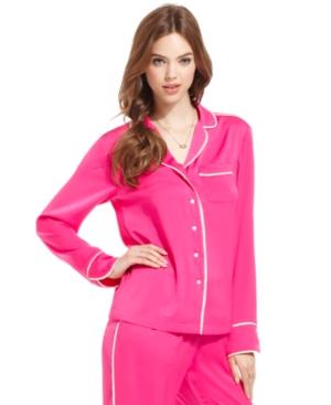 Rachel Rachel Roy Top, Long-sleeve V-neck Pajama Shirt