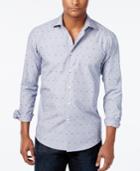 Tallia Men's Geo-pattern Long-sleeve Shirt