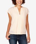 Lucky Brand Pleated Top