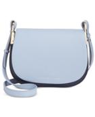 Tommy Hilfiger Iconic Colorblocked Smooth Small Saddle Bag